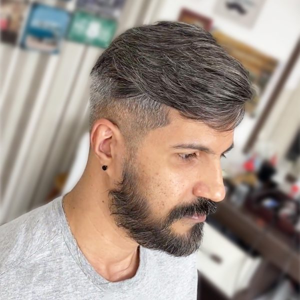 Prótesis capilar de pelo natural para hombre de Newtimes Hair